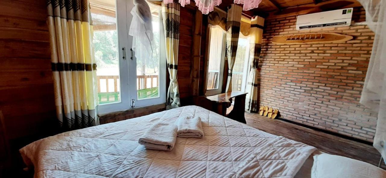 Eco Floor Bird Song Lodge Cat Tien Extérieur photo