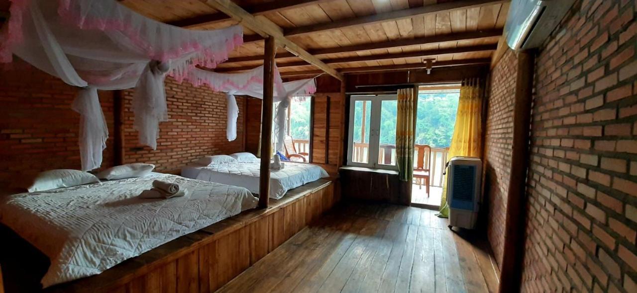 Eco Floor Bird Song Lodge Cat Tien Extérieur photo