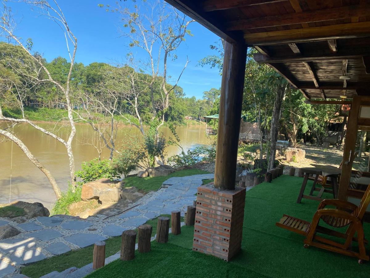Eco Floor Bird Song Lodge Cat Tien Extérieur photo