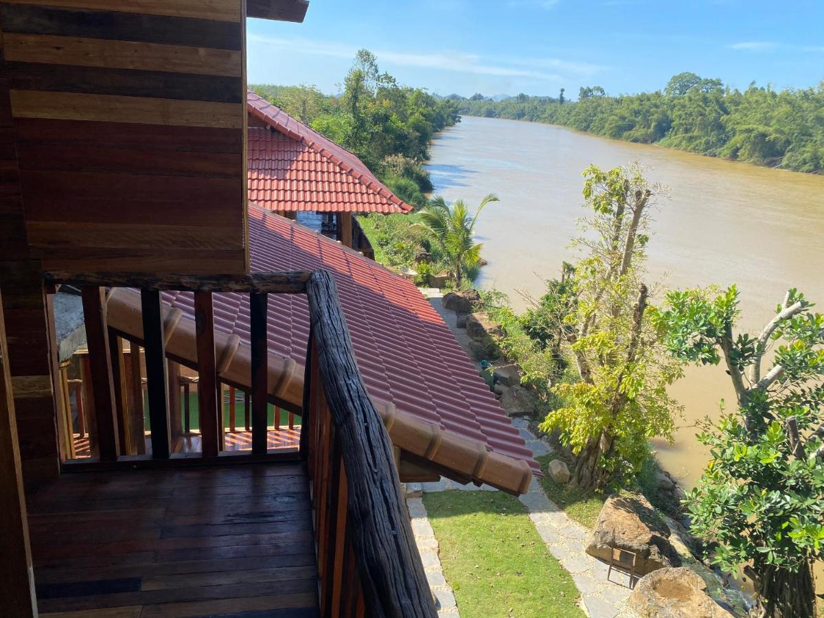 Eco Floor Bird Song Lodge Cat Tien Extérieur photo