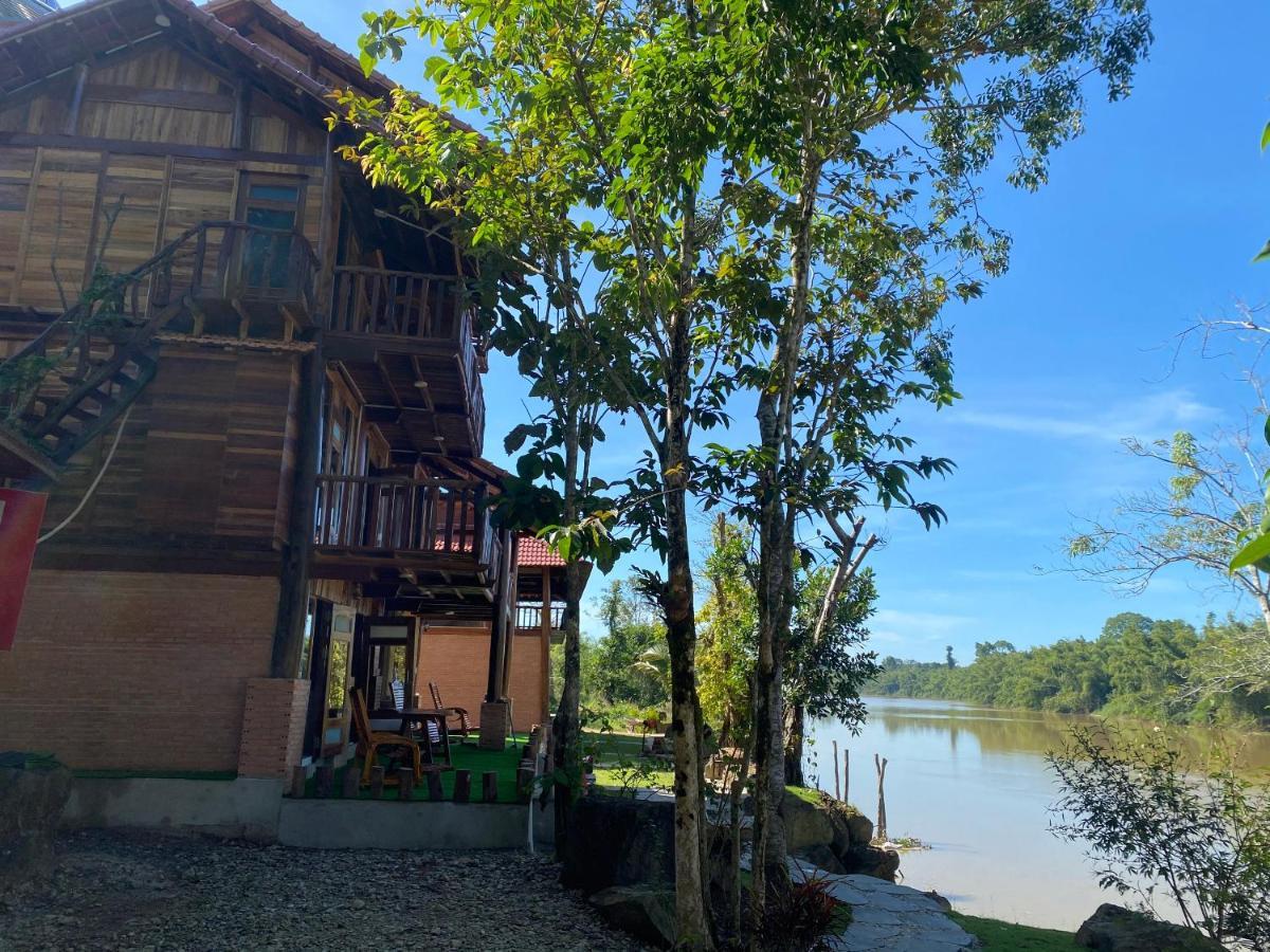 Eco Floor Bird Song Lodge Cat Tien Extérieur photo