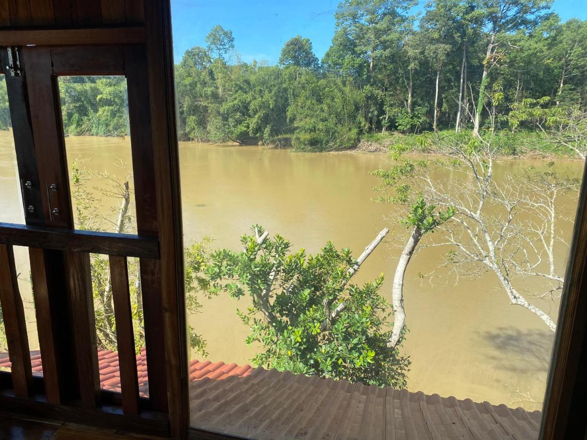 Eco Floor Bird Song Lodge Cat Tien Extérieur photo
