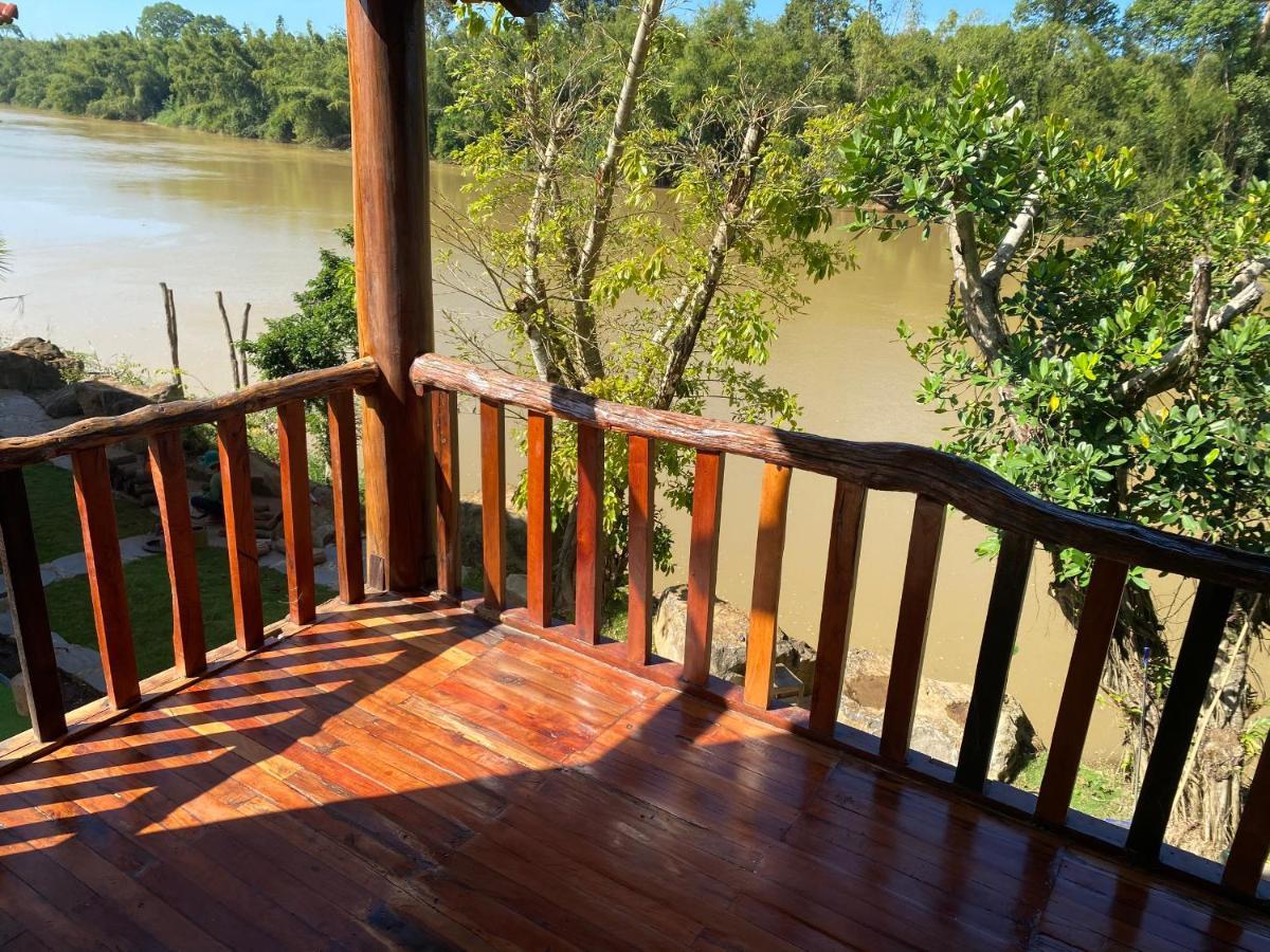 Eco Floor Bird Song Lodge Cat Tien Extérieur photo
