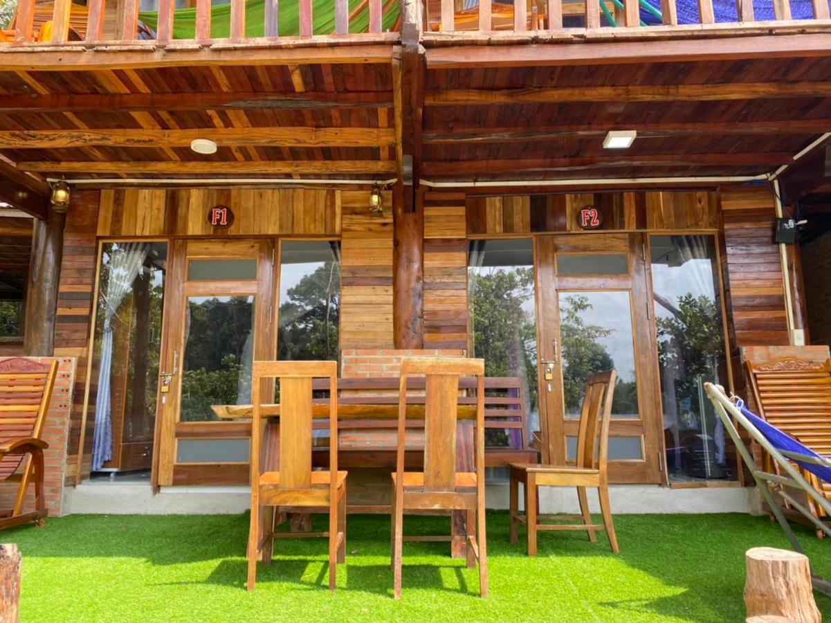 Eco Floor Bird Song Lodge Cat Tien Extérieur photo