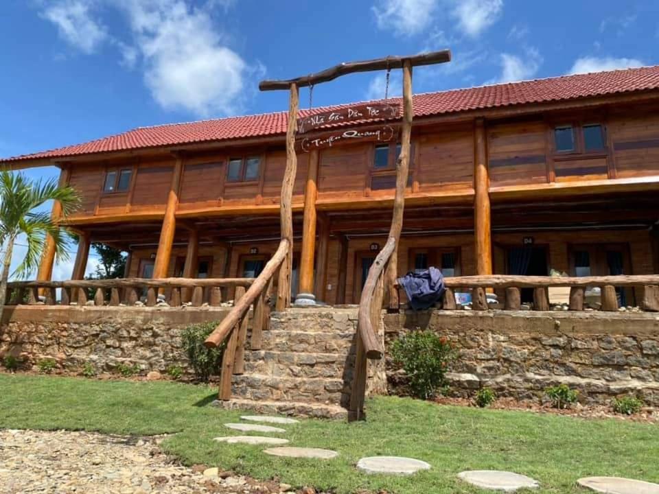 Eco Floor Bird Song Lodge Cat Tien Extérieur photo